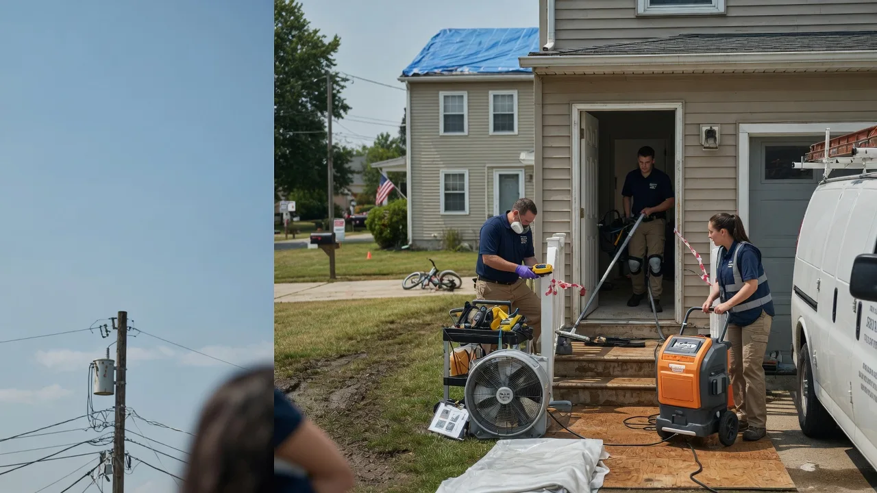 Water Damage Repair in Martinsville, OH near me